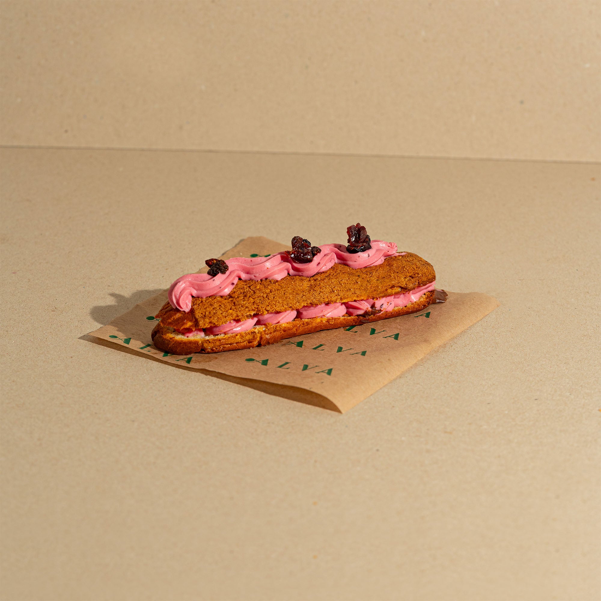 Éclair Frutas Vermelhas
