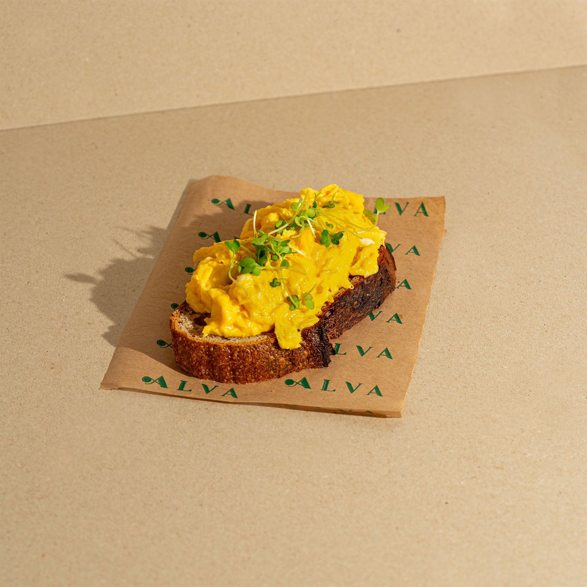 Toast de Ovos Caipira